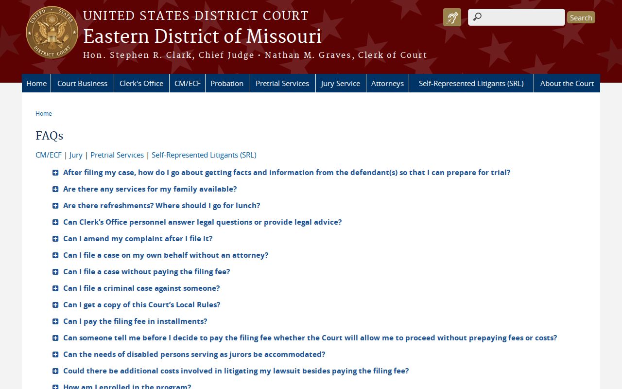 Knox County Hurdland court docket federal court records distinction