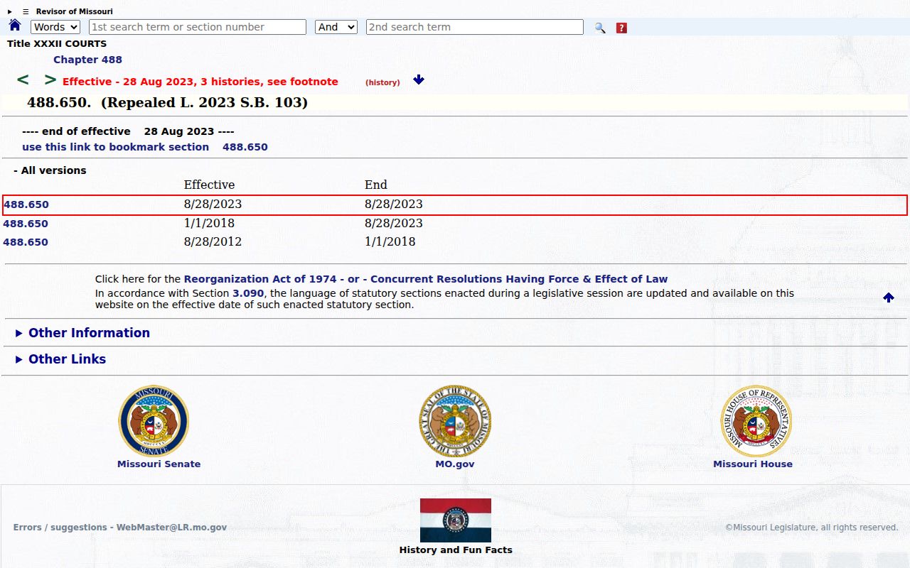 Knox County Knox City court docket records certification reference
